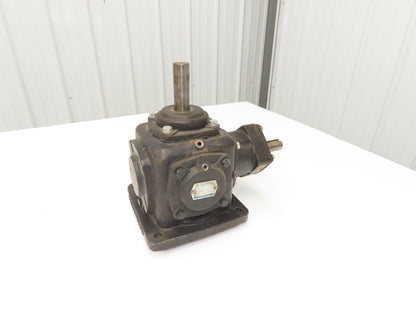 Perfection Gear RH9956S Right Angle Worm Gearbox Drive 1:1 Ratio 20Hp 1" Shafts