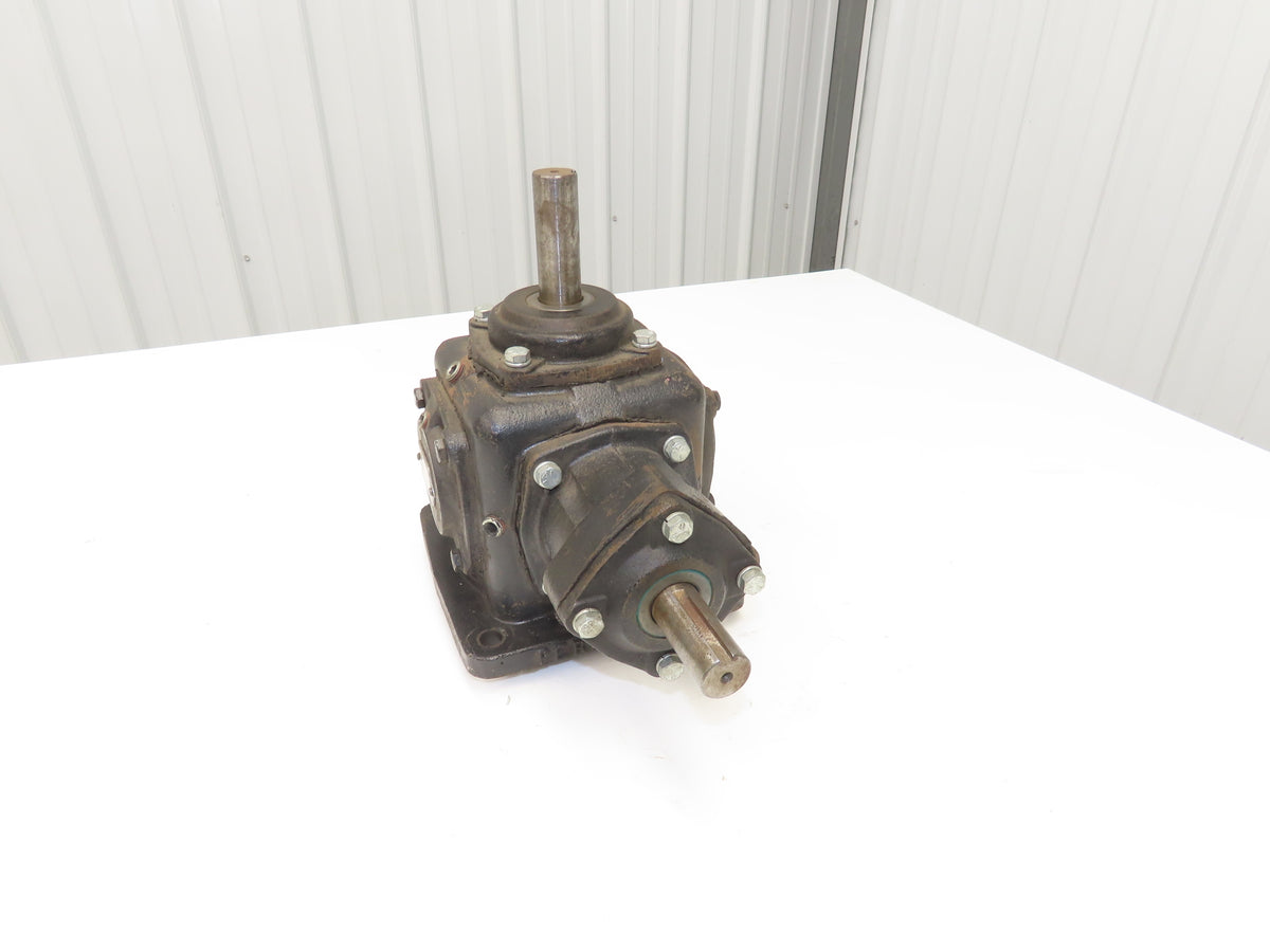 Perfection Gear RH9956S Right Angle Worm Gearbox Drive 1:1 Ratio 20Hp 1" Shafts