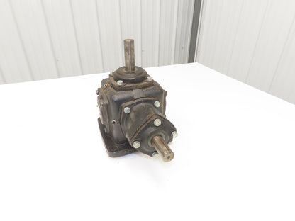 Perfection Gear RH9956S Right Angle Worm Gearbox Drive 1:1 Ratio 20Hp 1" Shafts