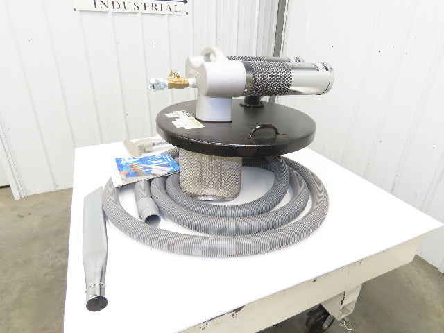 Guardair PowerQUAD 55 Gal Drum Pneumatic Venturi Vacuum Head Wet/Dry 110CFM