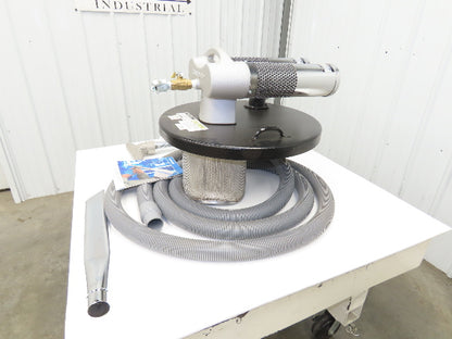 Guardair PowerQUAD 55 Gal Drum Pneumatic Venturi Vacuum Head Wet/Dry 110CFM