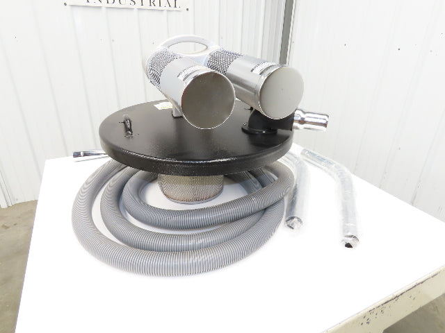 Guardair PowerQUAD 55 Gal Drum Pneumatic Venturi Vacuum Head Wet/Dry 110CFM