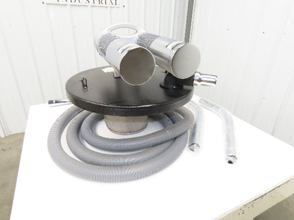 Guardair PowerQUAD 55 Gal Drum Pneumatic Venturi Vacuum Head Wet/Dry 110CFM