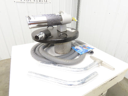 Guardair PowerQUAD 55 Gal Drum Pneumatic Venturi Vacuum Head Wet/Dry 110CFM