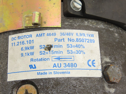 Hyster 8507289 Forklift Motor 36/48V 9.1kW Removed From E40HSD
