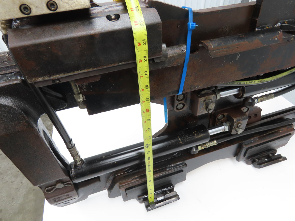 Cascade Forklift Class 3 SideShift Fork Positioner Attachment 20"x 41" W 10000lb