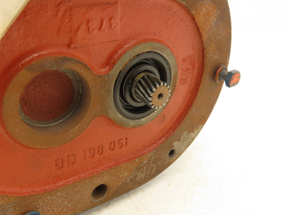 Bauer G06220DWLK68 AC Motor for Gearmotor 460V 3PH  No Gearbox *Rebuilt