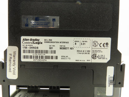 Allen Bradley 1756-DHRIO/B ControlLogix Communication Interface Rev G01 F/W 2.21