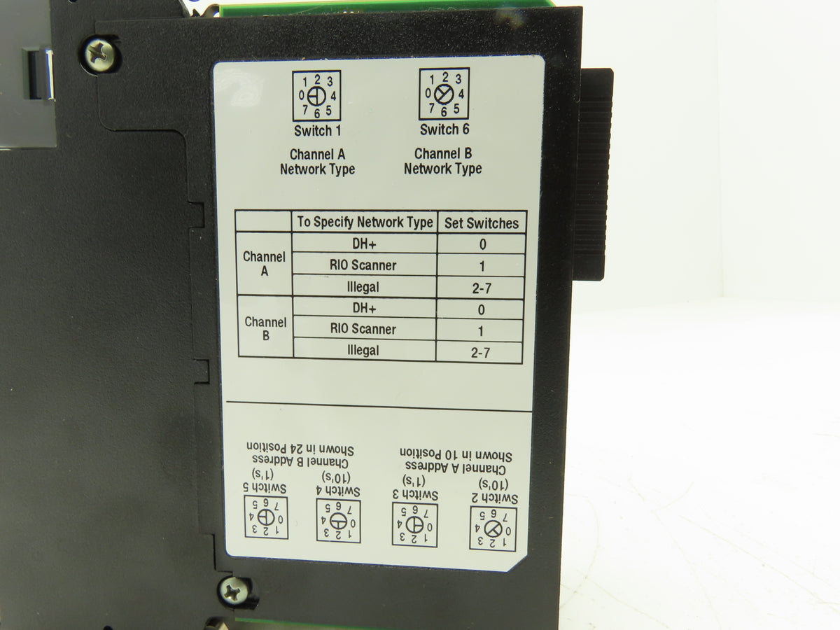 Allen Bradley 1756-DHRIO/B ControlLogix Communication Interface Rev G01 F/W 2.21