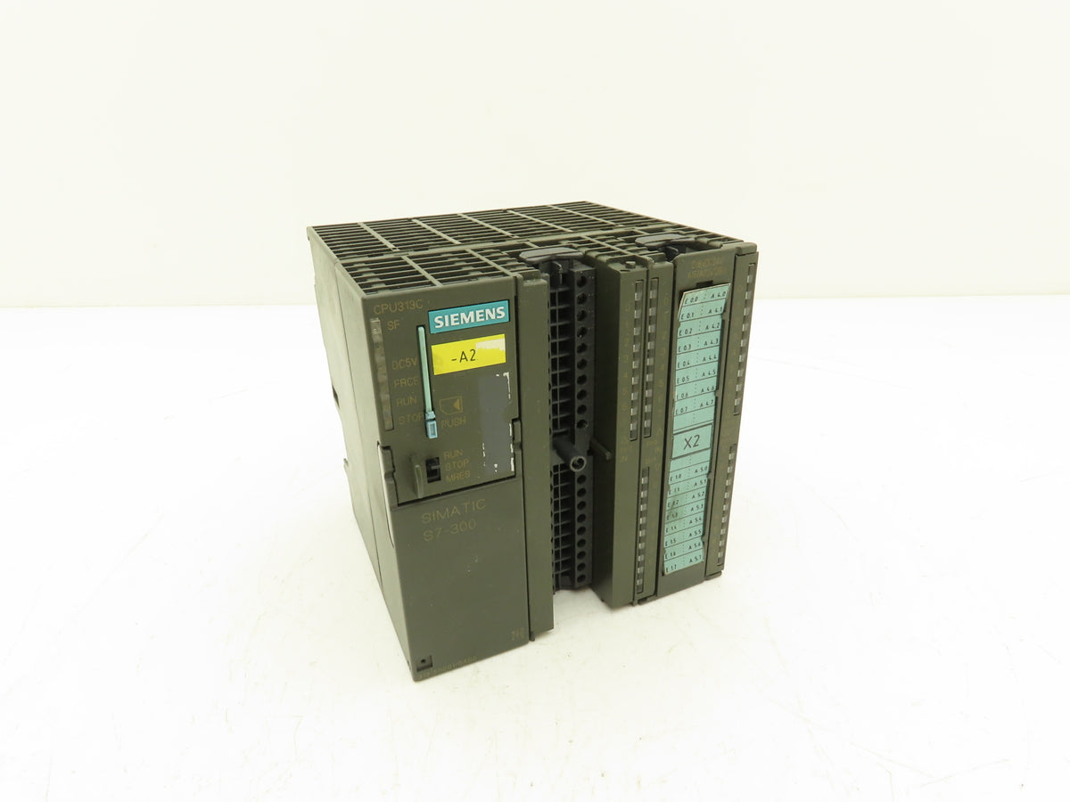Siemens 6ES7313-5BE01-0AB0 SIMATIC S7-300 CPU 313C Compact CPU 24DI 16DO 4AI 2AO