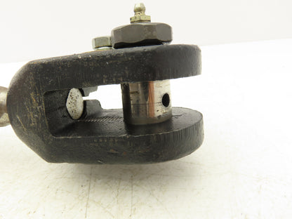 Hyster 8603390 Hydraulic Forklift Mast Tilt Cylinder Removed From E40HSD