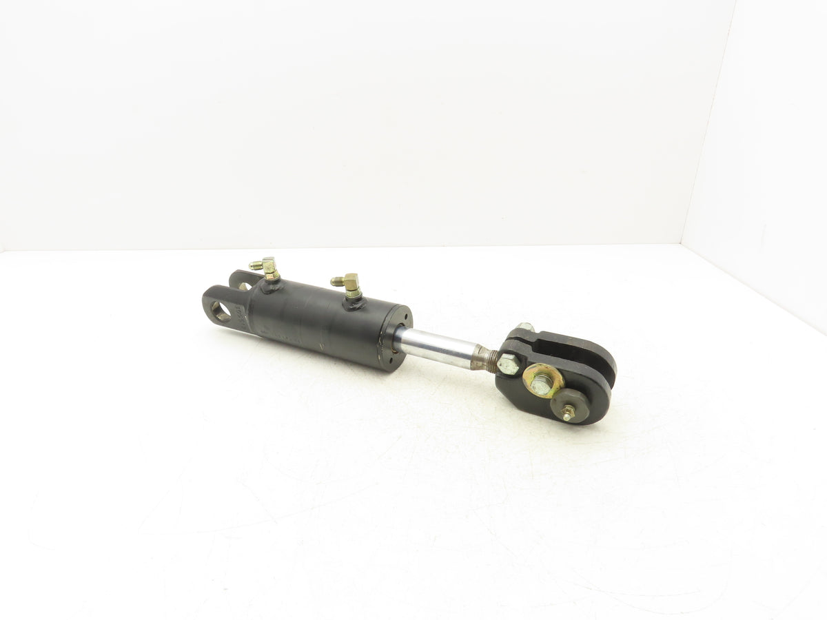 Hyster 8603390 Hydraulic Forklift Mast Tilt Cylinder Removed From E40HSD