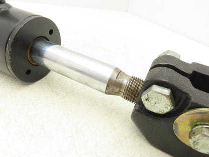 Hyster 8603390 Hydraulic Forklift Mast Tilt Cylinder Removed From E40HSD