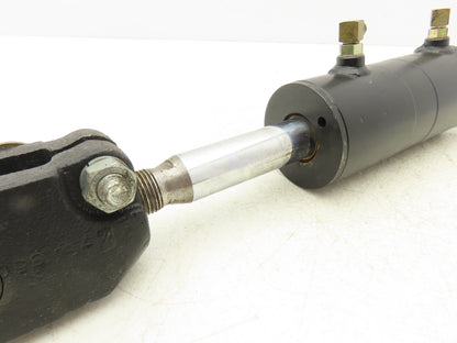 Hyster 8603390 Hydraulic Forklift Mast Tilt Cylinder Removed From E40HSD