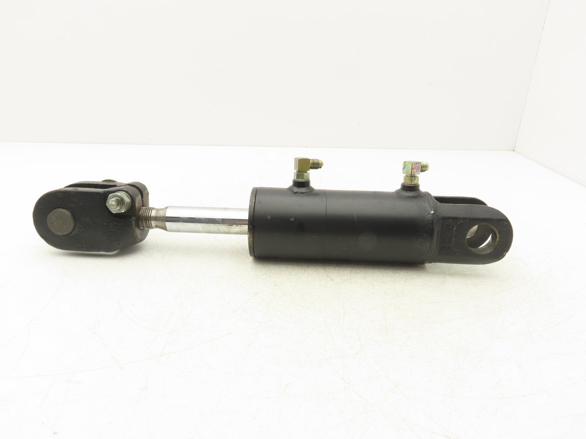 Hyster 8603390 Hydraulic Forklift Mast Tilt Cylinder Removed From E40HSD