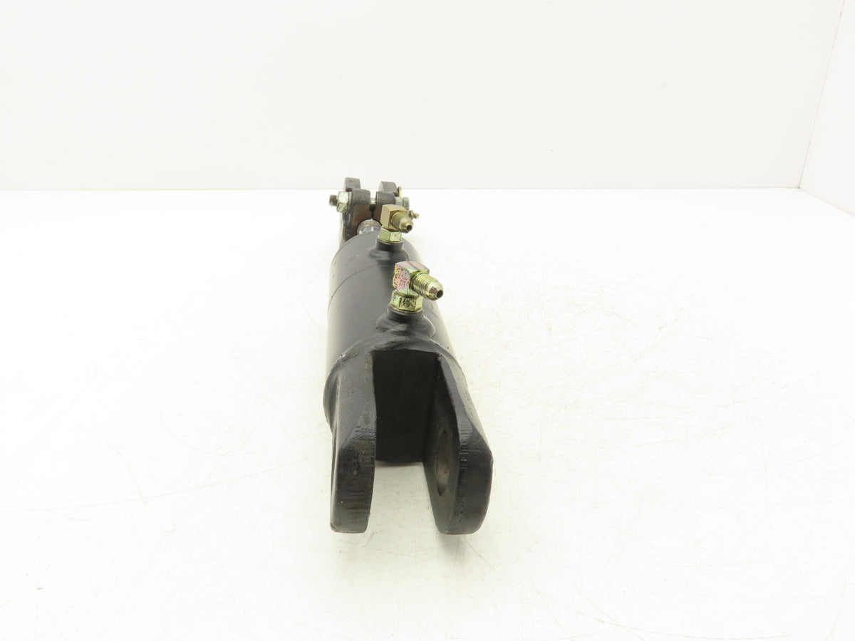 Hyster 8603390 Hydraulic Forklift Mast Tilt Cylinder Removed From E40HSD