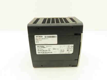 Allen Bradley 1756-PA72/A ControlLogix AC Power Supply 85-265VAC 5.1V 10A 75W