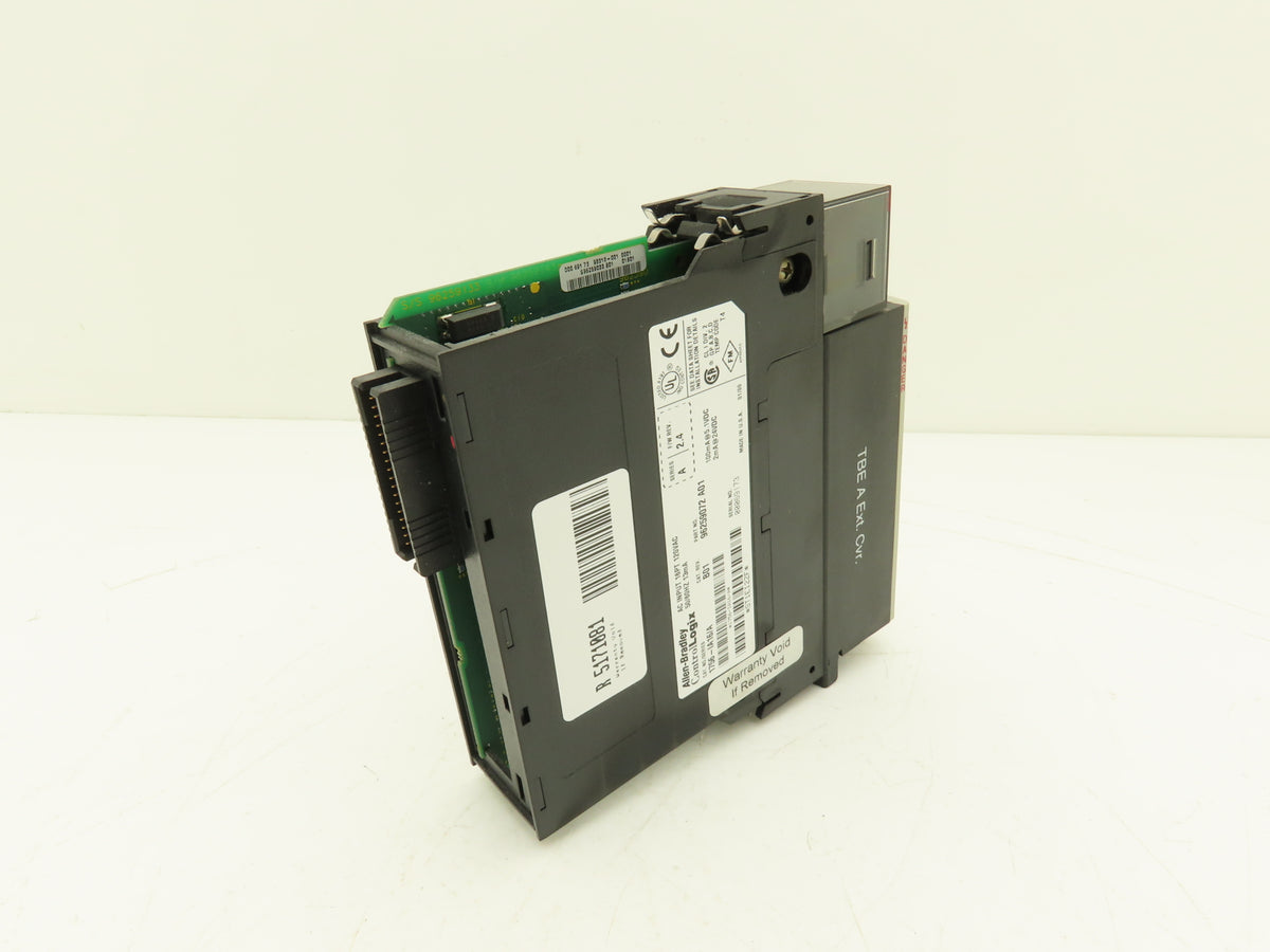 Allen Bradley 1756-IA16/A ControlLogix PLC AC Input Module 16PT Rev B01 FW 2.4