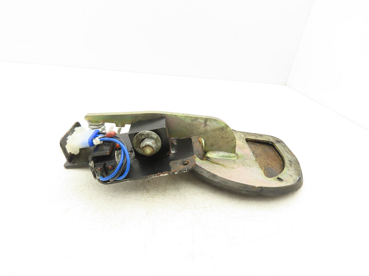 Hyster Brake Pedal Assembly Removed From E40HSD Electric Stand Up Forklift