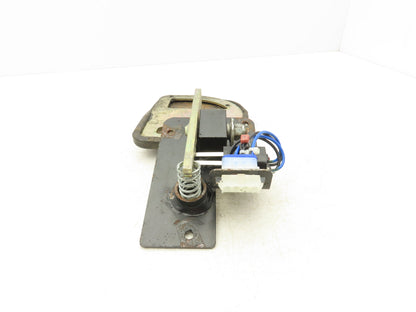 Hyster Brake Pedal Assembly Removed From E40HSD Electric Stand Up Forklift