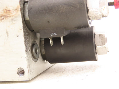 Hyster HF000521-3 Stand On Forklift Hydraulic Manifold Block Off E40HSD