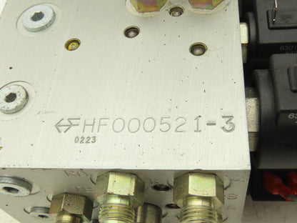 Hyster HF000521-3 Stand On Forklift Hydraulic Manifold Block Off E40HSD