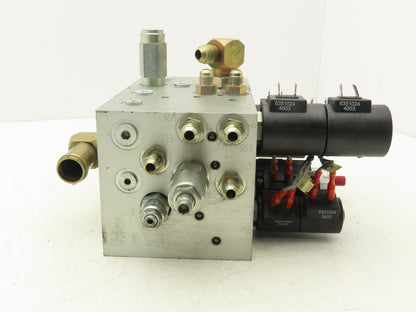 Hyster HF000521-3 Stand On Forklift Hydraulic Manifold Block Off E40HSD
