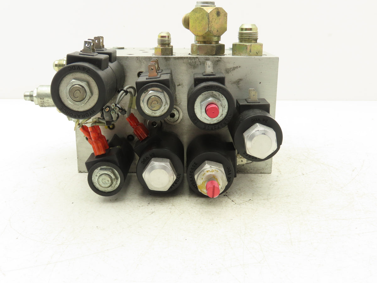 Hyster HF000521-3 Stand On Forklift Hydraulic Manifold Block Off E40HSD