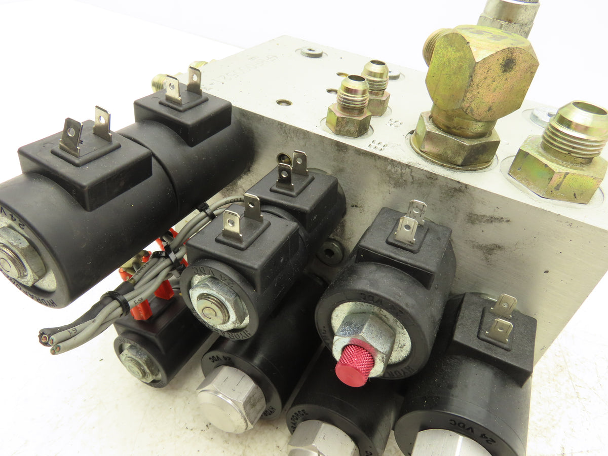 Hyster HF000521-3 Stand On Forklift Hydraulic Manifold Block Off E40HSD