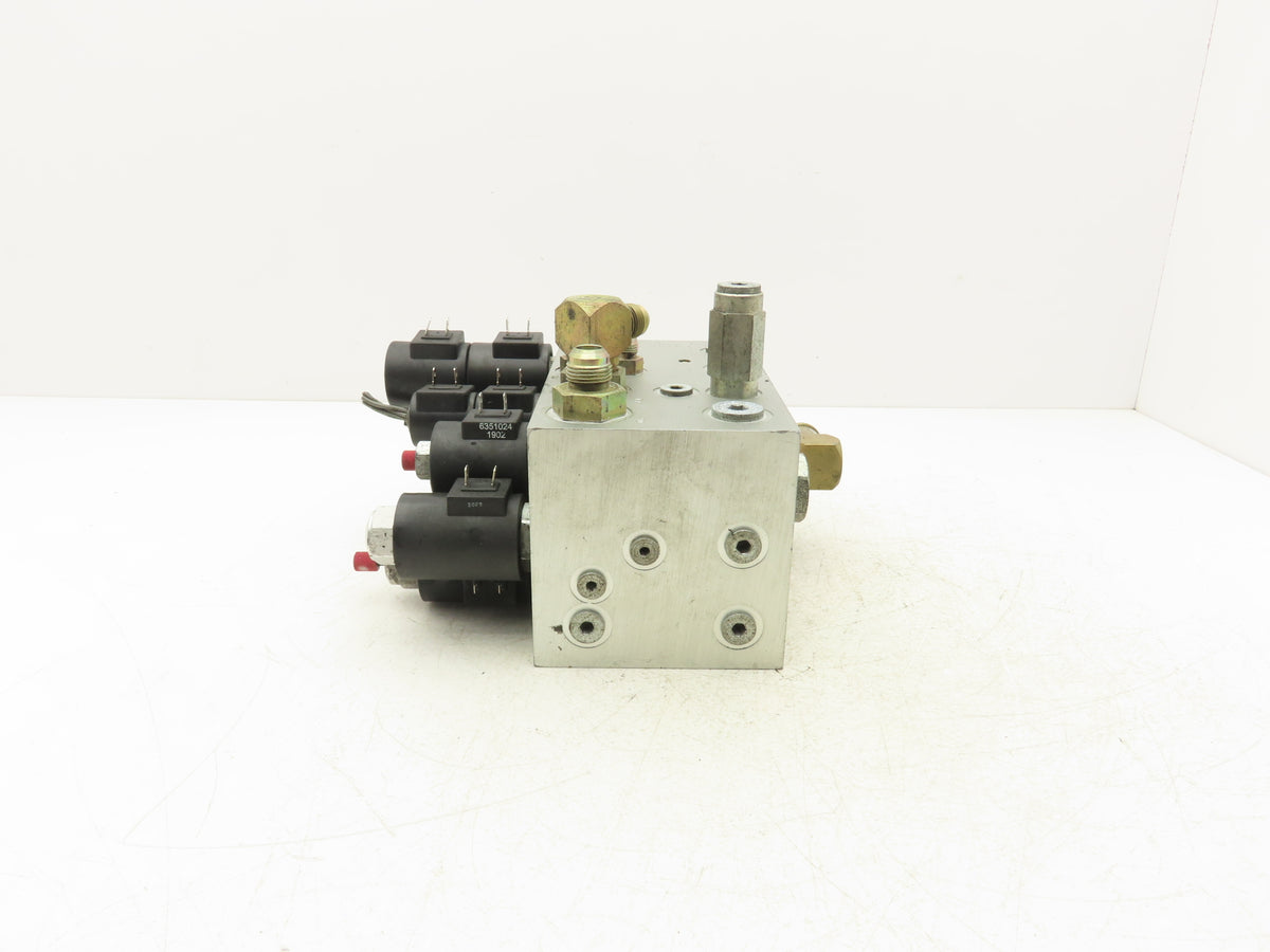 Hyster HF000521-3 Stand On Forklift Hydraulic Manifold Block Off E40HSD