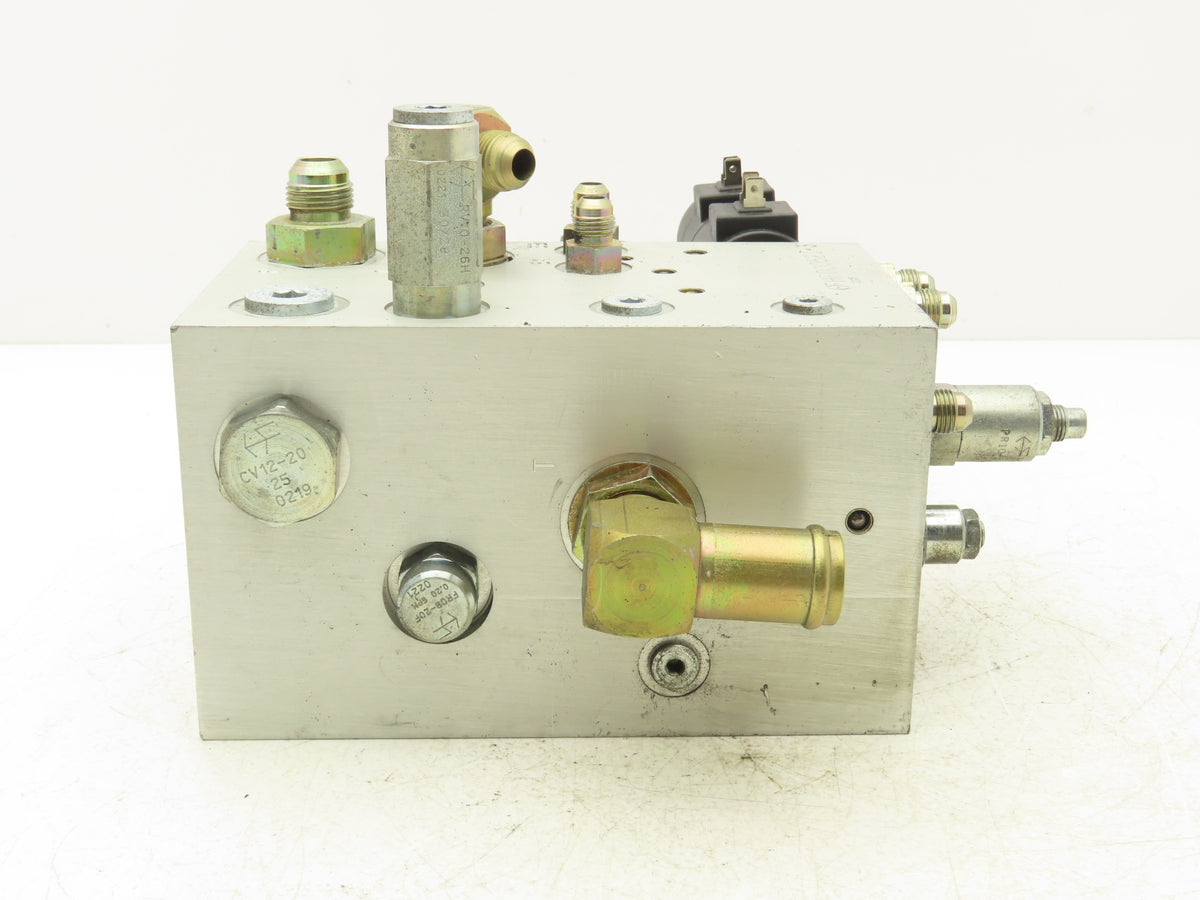 Hyster HF000521-3 Stand On Forklift Hydraulic Manifold Block Off E40HSD