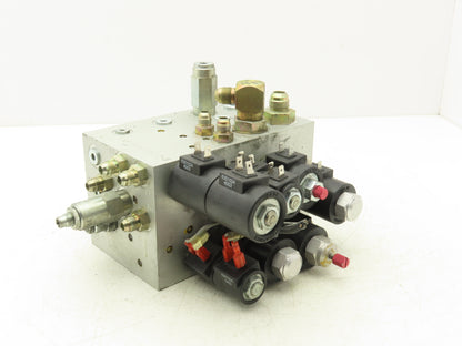 Hyster HF000521-3 Stand On Forklift Hydraulic Manifold Block Off E40HSD
