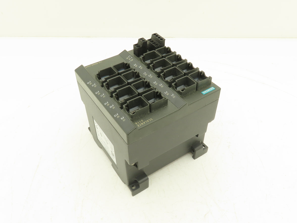 Siemens 6GK5116-0BA00-2AA3 SCALANCE X116 Unmanaged 16-Port Ethernet Switch RJ45