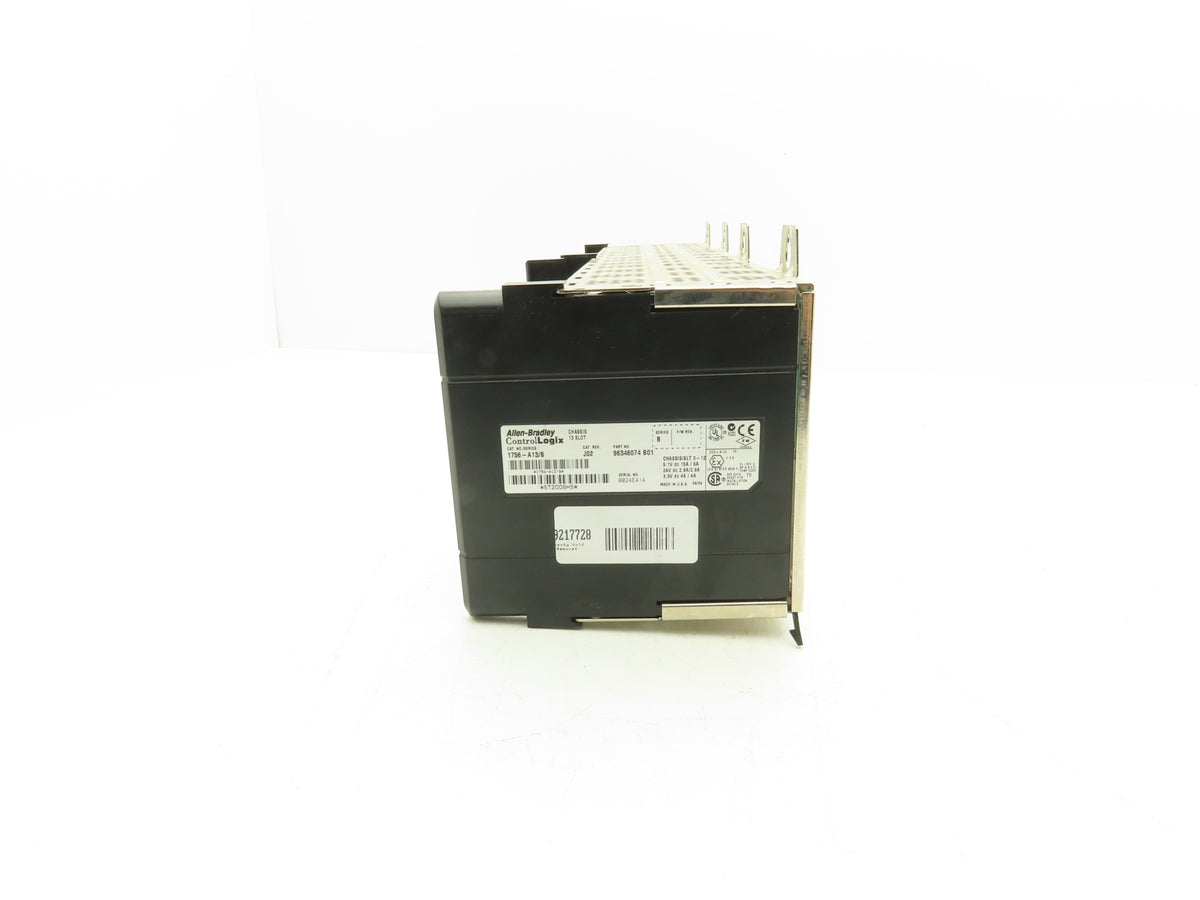 Allen Bradley 1756-A13 ControlLogix 13-Slot Chassis Rack Series B 1756A13 PLC