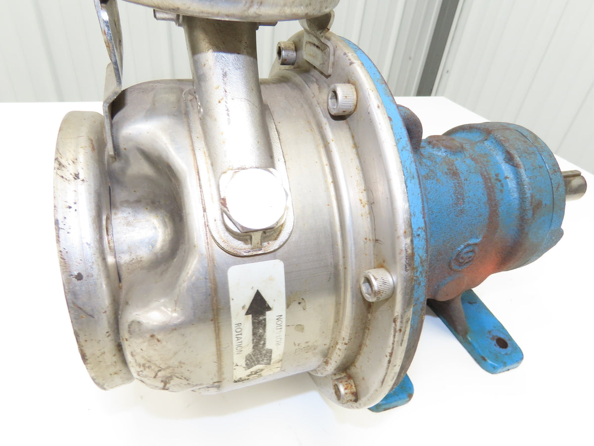 G&L Pumps 9SHFRMB0 SSH Stainless Centrifugal Pump 1x2" Flanged 6-7/16" Impeller
