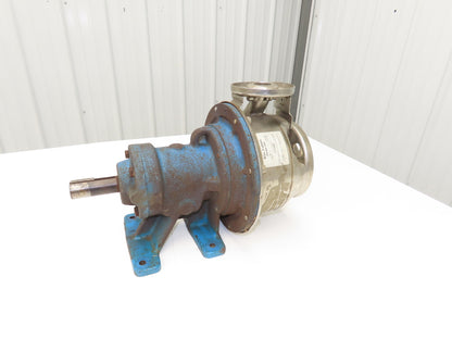 G&L Pumps 9SHFRMB0 SSH Stainless Centrifugal Pump 1x2" Flanged 6-7/16" Impeller