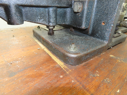 Emhart Model WT Mechanical Eyelet Grommet Punch Press 115V Bench Mount PCI