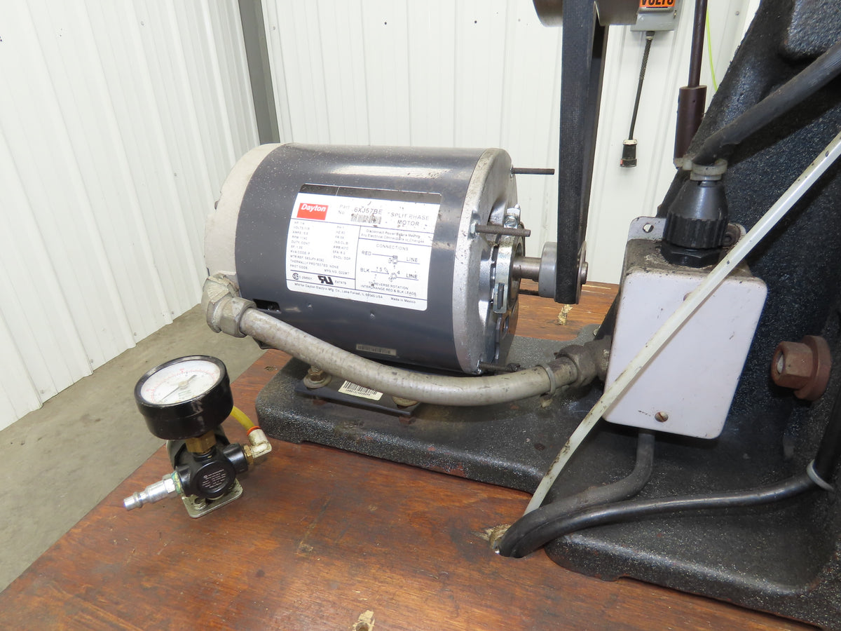 Emhart Model WT Mechanical Eyelet Grommet Punch Press 115V Bench Mount PCI