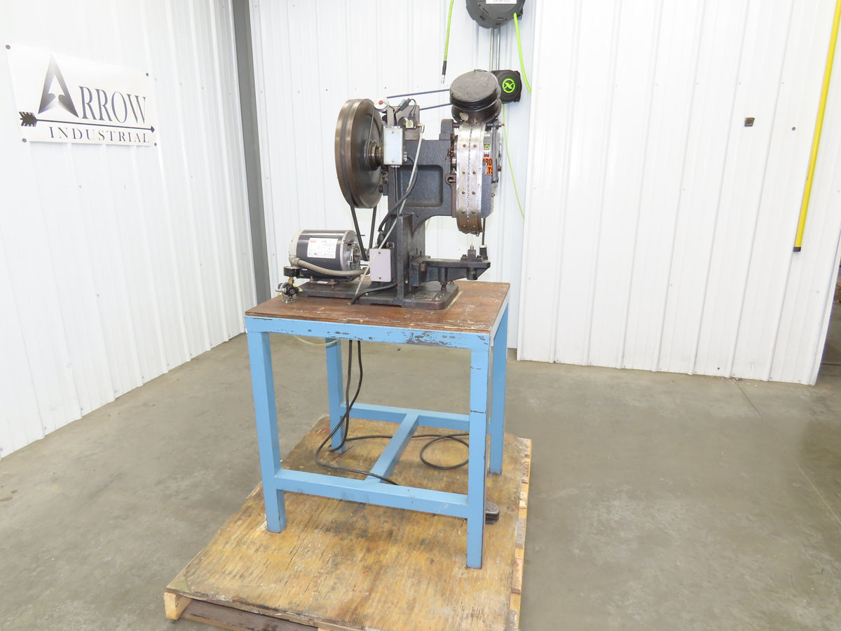 Emhart Model WT Mechanical Eyelet Grommet Punch Press 115V Bench Mount PCI