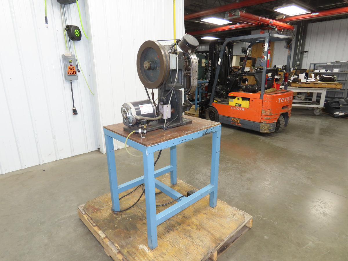 Emhart Model WT Mechanical Eyelet Grommet Punch Press 115V Bench Mount PCI