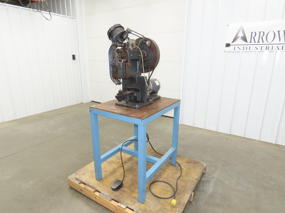 Emhart Model WT Mechanical Eyelet Grommet Punch Press 115V Bench Mount PCI