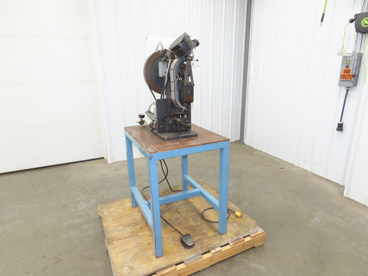 Emhart Model WT Mechanical Eyelet Grommet Punch Press 115V Bench Mount PCI