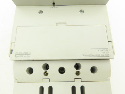 Moeller N3-400-NA 400A 3-Pole 600VAC Molded Case Switch NZM3 Disconnect