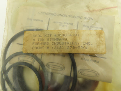 Forward Industries 0500-4101 Seal Kit 4 Ton HP Seal Wiper O-Ring Lot of 7