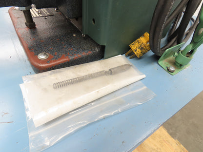 Emhart Model WT PCI Mechanical Eyelet Grommet Punch Press 115V Bench Mount