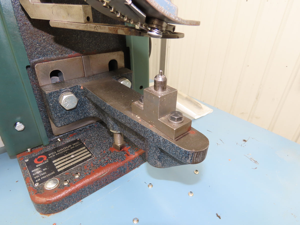 Emhart Model WT PCI Mechanical Eyelet Grommet Punch Press 115V Bench Mount