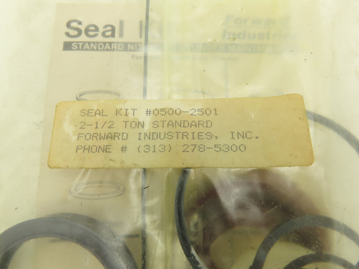 Forward Industries 0500-2501 Seal Kit 2-1/2 Ton Gas Cylinder Repair Lot of 4