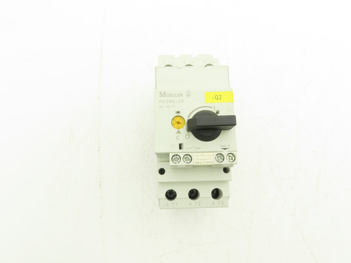 Moeller PKZM4-32 Motor Protector 25-32A 3-Pole Starter XTPR032DC1 Lot of 2