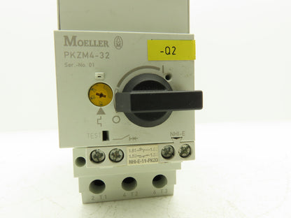 Moeller PKZM4-32 Motor Protector 25-32A 3-Pole Starter XTPR032DC1 Lot of 2