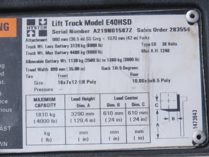 Danfoss 150N2106 Electric Forklift Hydraulic Power Steering Off E40HSD